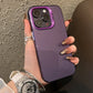Luxury Matte Silver Electroplated Phone Case For iPhone 11 12 13 14 15 16 Pro Max Plus X Xs Max XR Shockproof Bumper Cases Cover
