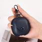 Luxury Leather Case For Samsung Galaxy Buds 2 Pro Buds Live Buds FE Case Bluetooth Wireless Headphones Protective Cover Keychain