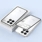 Metal Phone Case Spring Lock Buckle for XiaoMi 14 Ultra Civi 13T 15 Pro Poco X6 F5 F6 Pro Lens Protection Matte Back Cover Cases