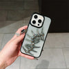 Unique design sense, three-dimensional drip glue fish bone Phone Case For iPhone 11 12 13 14 15 16 pro max - Caseverse