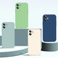 Luxury Liquid Silicone Shockproof Case for iPhone 14 15 Plus X XS XR Max Mini Back Soft Cover - Caseverse
