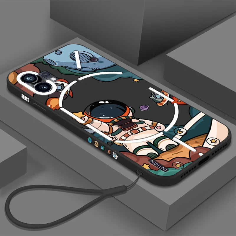 Liquid Silicone Case for Nothing Phone 1 Protective Case Phone 1  Full Wrap Drop-proof Soft Case - Caseverse