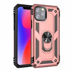 Armor Shockproof Case for iPhone 16 15 14 Plus 13 12 11 Pro Max Magentic Ring Finger Holder Military Grade Case for iPhone Cover