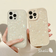 Luxury Glitter Dream Shell Marble Pattern Phone Case For Iphone 15 14 13 12 11 Pro Max For iphone xs max  Case