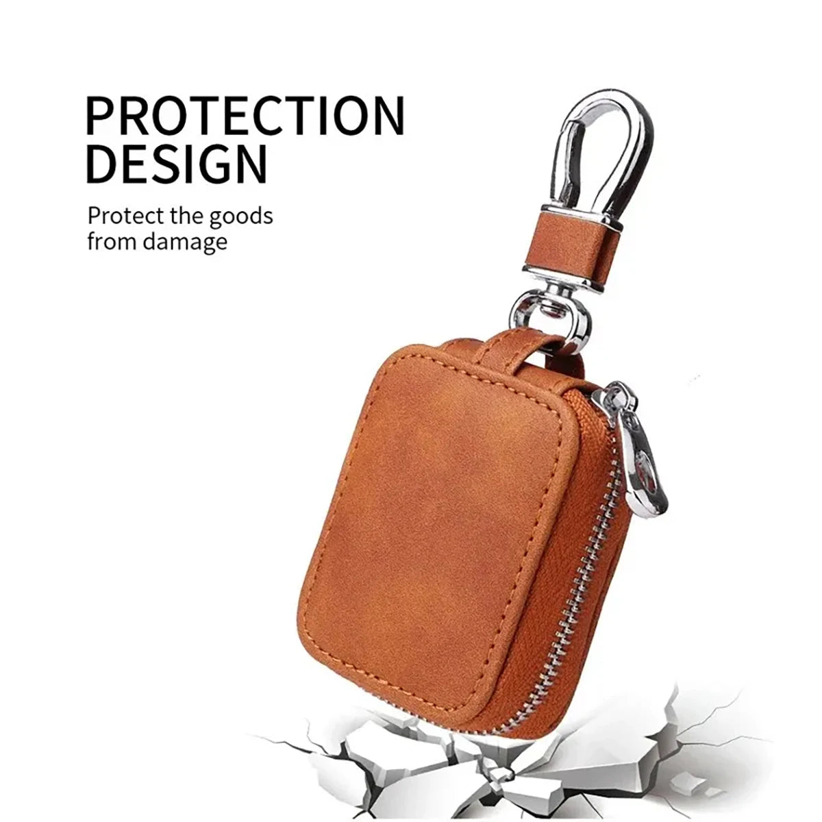 #Universal Leather Case for Airpods 1/2/3/Pro Dustproof Waterproof Dropproof Anti-Scratch Travel Wireless Earbuds Bag