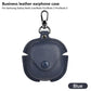 Luxury Leather Case For Samsung Galaxy Buds 2 Pro Buds Live Buds FE Case Bluetooth Wireless Headphones Protective Cover Keychain
