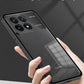 Metal Phone Case Spring Lock Buckle for XiaoMi 14 Ultra Civi 13T 15 Pro Poco X6 F5 F6 Pro Lens Protection Matte Back Cover Cases