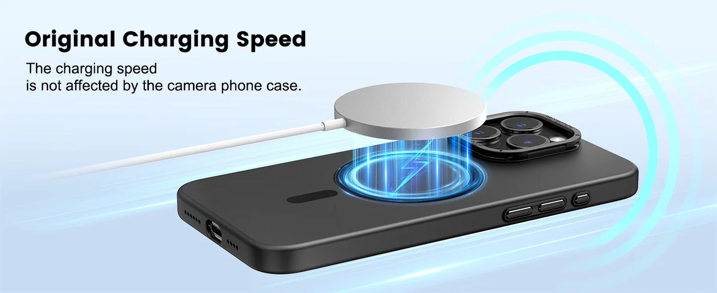 SODI Kickstand Case For iPhone 15 Pro Max Magnetic Phone Case Full Body Shockproof Cases Compatible With MagSafe SIP150