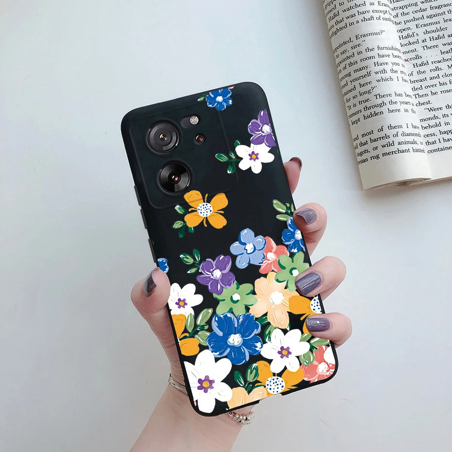For Xiaomi 13T Pro Case Fashion Marble Astronaut Silicone Phone Cases For Xiaomi Mi 13T Mi13T 13 T Pro 5G Protection Back Cover - Caseverse