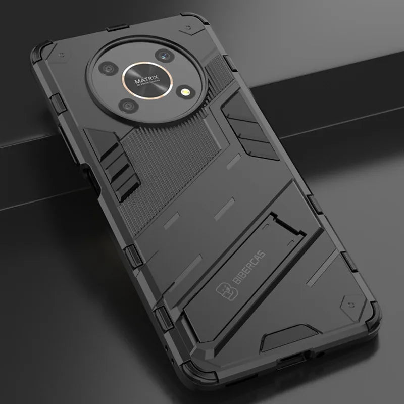 For Honor Magic 4 Lite Case Magnetic Holder Shockproof Armor Phone Cases for Honer Magic4 Lite 5G 4Lite Light 5G Rugged Cover - Caseverse