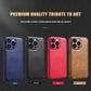 Soft Leather Case for iPhone 17 14 13 12 11 16 Pro Max XR 15 Plus Air Ultra Thin Lens Protection iphone16 16Pro Cover Coque