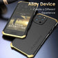 Metal Frame PC Phone Case for IPhone 13 12 14 15 Pro Max Aluminum Anti-collision Strip Silica Gel Back Cover for IPHON 15 Promax
