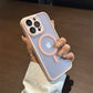 Luxury Magsafe Matte Transparent Phone Cases For iPhone 11 12 13 14 15 16 Pro Max Plus Magnetic Bumper Cases Cover