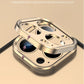 Camera Protection + Hybrid Silicone Frame Aluminum Metal Phone Case For iPhone 16 Pro Max 15 14 13 Better Heat Bumper