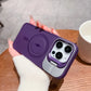 Magnetic metal bracket phone case suitable for iPhone 16 15 14 13 Pro Max lens large window protective cover