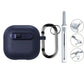 Frosted Earphone Case for Apple Airpods 4 with Cleansing Sets Wireless Headset Cover Magnetic Horizontal Lock Protective Covers