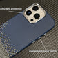 3D Pixel Relief Carbon Fiber Texture Magsafe Phone Case for iPhone 16 15 14 13 Pro Max Wireless Charging Alloy Lens Hard Cover