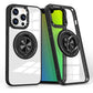 Metal Ring Magnetic Bracket Wireless Charging Phone Case for iPhone 16 15 14 Pro Max