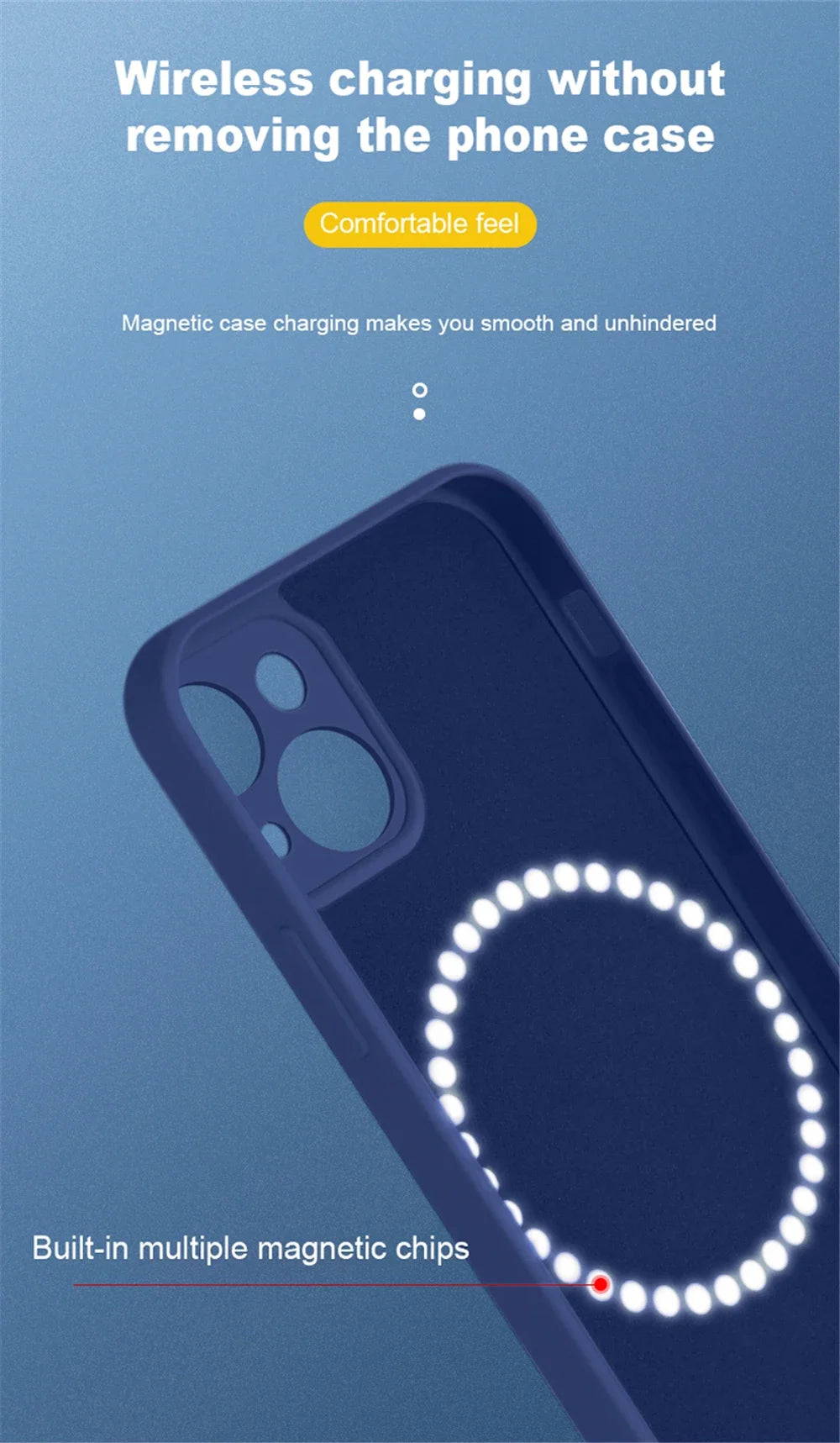 For iPhone 15 Pro Max Luxury Magsafe Magnetic Liquid Silicone Phone Case For iPhone 11 12 13 14 15 16 plus X Xr Protective Cover - Caseverse