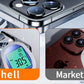 Shockproof Phone Case Z Shape Metal Frame for iPhone 16 Pro 15 14 13 Pro Max Plus Full Aluminium Alloy Magnetic Bracket Cases