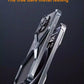 Aluminum Alloy X-shaped Metal Frame  Phone Case for IPhone 16 15 Pro Max 14 13 Military Grade Drop Protection Cover - Caseverse