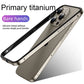 Hybrid Silicone Frame Aluminum Metal Phone Case For iPhone 16 Pro Max 16 Plus 16promax 16pro 16plus Better Heat Bumper