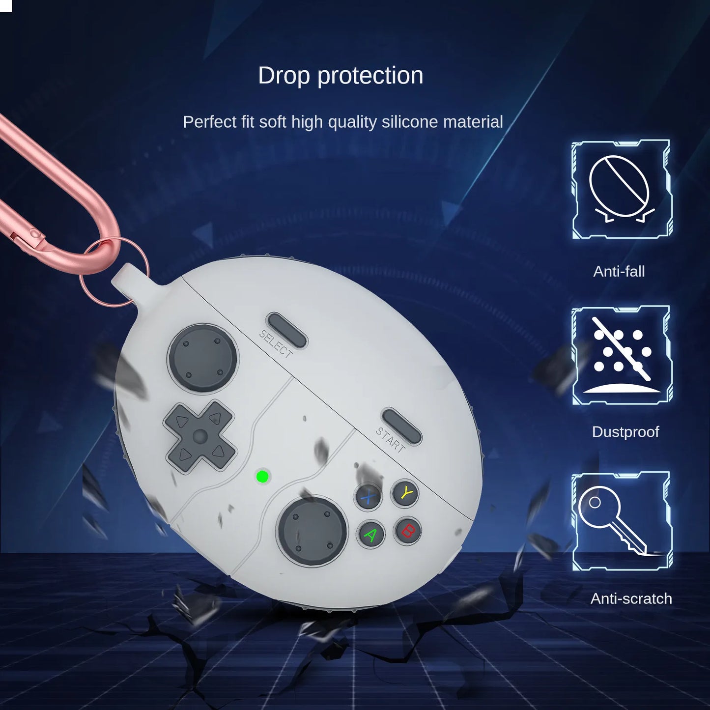 Protective Cover for Huawei Free Buds 6i 5i Earphone, Anti-fall Liquid Silicone Soft Case for Huawei Freebuds 6i Headphone Shell