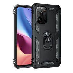 Cover Case for POCO F3 Armor Rugged Military Shockproof Ring Holder Magnet Phone Case for Xiaomi POCO F3 F 3 5G