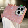 Luxury Bling Glitter Dream Shell Marble Pattern Phone Case For iPhone 16 15 11 12 13 14 Pro Max XR XS X 7 8 Plus Hard PC Cover - Caseverse