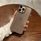 Luxury Metal camera frame protection phone case for iphone 16 15 14 13 12 pro max plus Transparent pc Shockproof Bumper cover - Caseverse