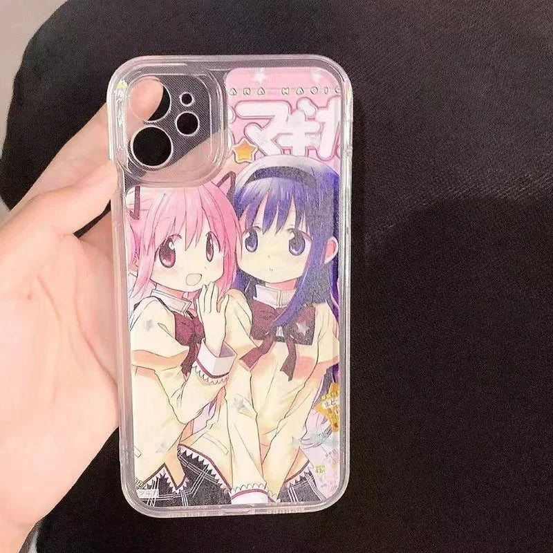 2024 New Japanese and Korean Popular Girls Minimalist Fit For iPhone 16 15 Promax Phone Case iPhone 14 High end 13 Pro Silicone - Caseverse
