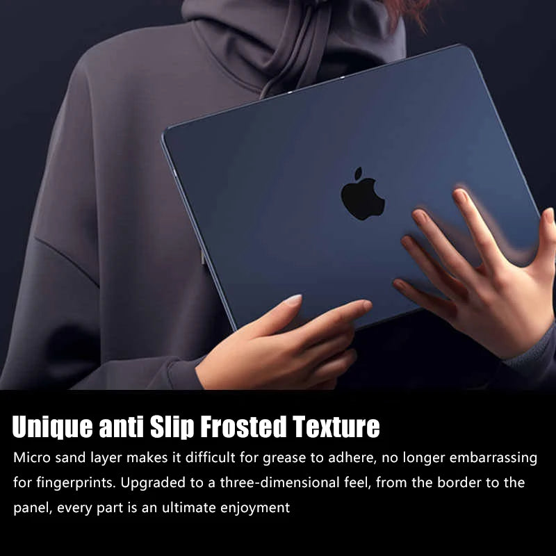 Ultra thin 2025 M4 Laptop Case For MacBook Air 13 15.3 13.6 Case M2 M3 Funda Macbook Pro 13 14.2 16.2 16 Case 2024 2023