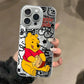 Soft Cover Phone Case for iPhone 12 XS Max 14 11 16 Pro Max 16e 15 7 8 Plus 13 Pro Disney Winnie The Pooh