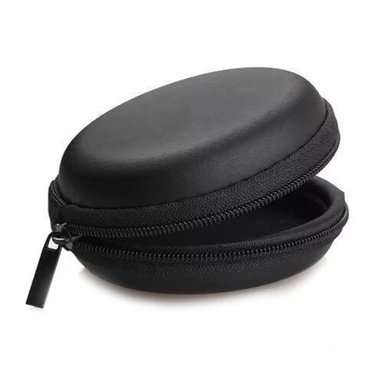 Bluetooth Headset Headphone Hard Case for Wired Earphones Storage Bag Case Portable Travel Shockproof Earbuds Carrying Pouch Bag