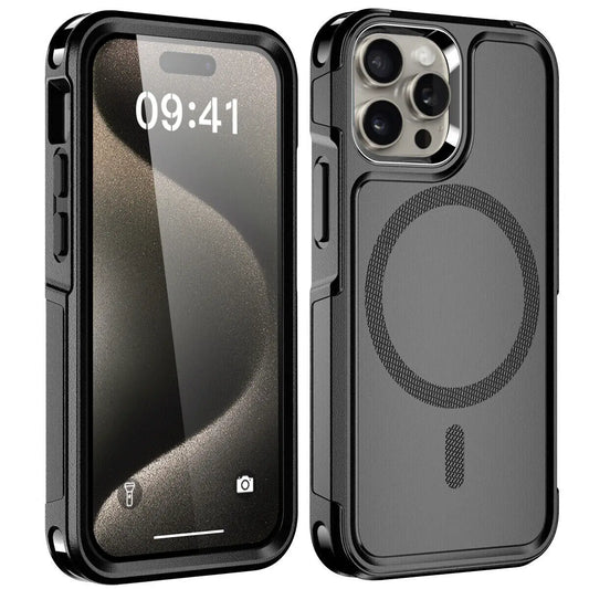 Magnetic Case for iPhone 15 14 Pro Max Plus 13 mini 12 for MagSafe Military Grade Drop Protective Tough Shockproof Case - Caseverse