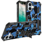 Military Camouflage Armor Shockproof Case For iPhone 11 12 13 14 15 16 Pro Max Xs XR SE 2020 2022 8 7 Plus Kickstand Phone Cover - Caseverse