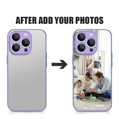 Personalized DIY Customized Name Photo Phone Case For iPhone 16 15 Pro Max 14 13 12 11 Pro Max X XR 7 8 Shockproof Acrylic Cover