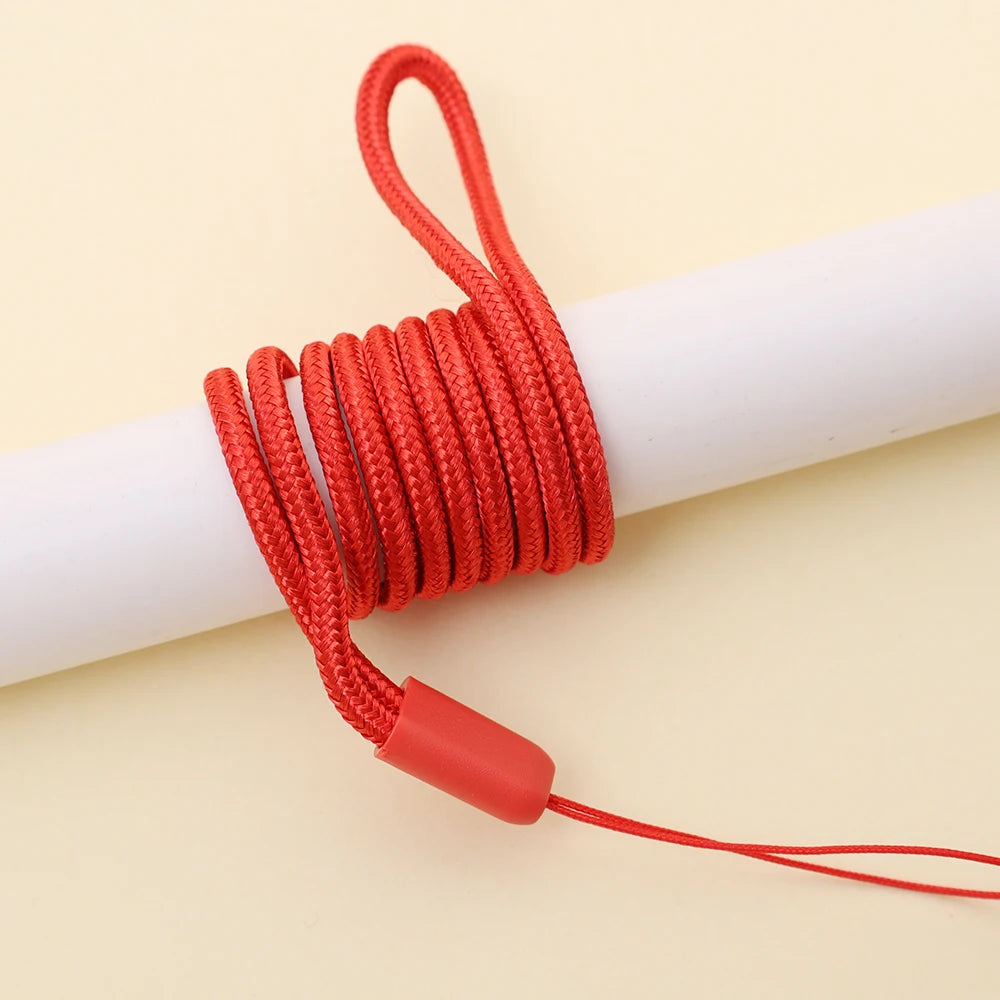 Lanyard Nylon Multi-purpose Hanging Neck Long Rope for Mobile Phone Portable Game Consoles Pass Cards Lanyard String Holders