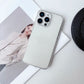 Metal Button Key Vertical Stripe Corrugated Clear Phone Case for IPhone 13 14 15 16 Pro Max Shockproof PC Protective Back Cover