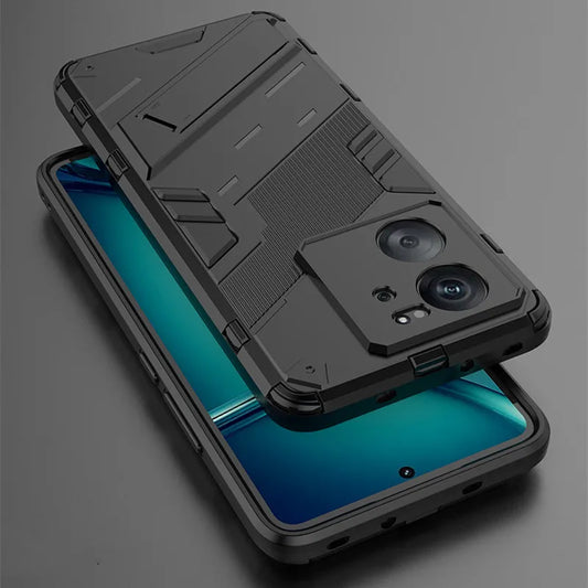 Rugged Armor Shockproof Phone Case For Xiaomi Mi 11 12 13 Lite 14 10T 11T 12T 13T Poco F3 F4 F5 Pro Holder Stand Back Cover - Caseverse