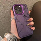 Travel-Inspired Airplane Phone Cover for iPhone 16 15 Pro Max 11 12 13 Mini 14 XS XR 7 8 Plus Shockproof Screen Protector Casing - Caseverse