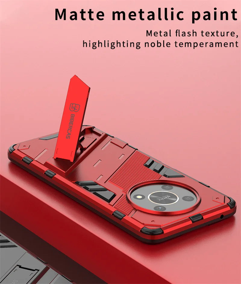 For Honor Magic 4 Lite Case Magnetic Holder Shockproof Armor Phone Cases for Honer Magic4 Lite 5G 4Lite Light 5G Rugged Cover - Caseverse