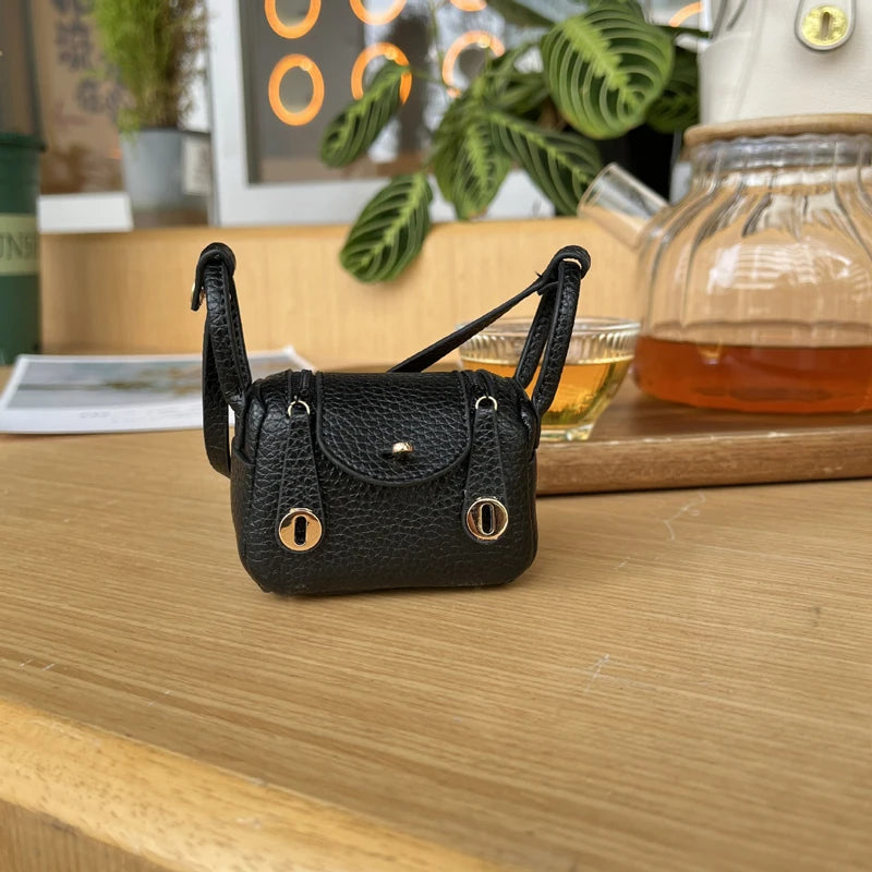 Mini Leather Fashion Bag For Airpods 4 3 2 Pro 2 Galaxy Buds 3/ 3Pro/ Buds FE 2Pro  Headphone Case Can Hold Other Small items