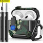 New for AirPods 3rd Gen Case Cover with Cleaner Kit Carbon fiber switch headphone case for Apple AirPods 3 2021 Charging Cases