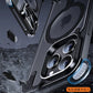 Aluminum Alloy Magnetic Stand Rimless Phone Case For iPhone 13 14 15 Pro Max 15Plus Metal Lens Shell  Frosted Matte Back Cover - Caseverse