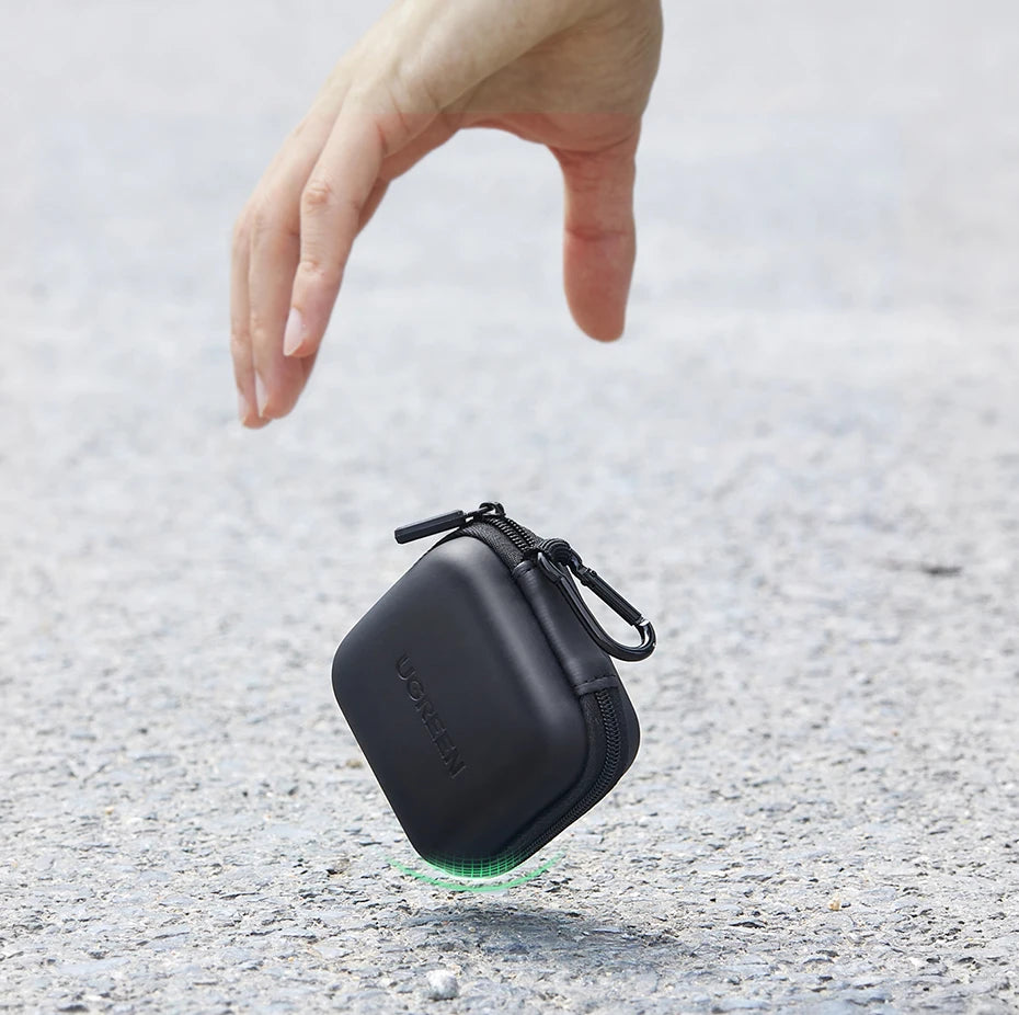 UGREEN Earphone Case Hard Headphone Bag For Airpods Earpods Sennheiser Ear Pads Wireless Bluetooth Earphone Accessories