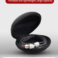 Bluetooth Headset Headphone Hard Case for Wired Earphones Storage Bag Case Portable Travel Shockproof Earbuds Carrying Pouch Bag