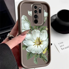 Coque Flower Painted Phone Case For Xiaomi Redmi Note 8 Pro 8Pro Silicone Anti Drop Soft Cover