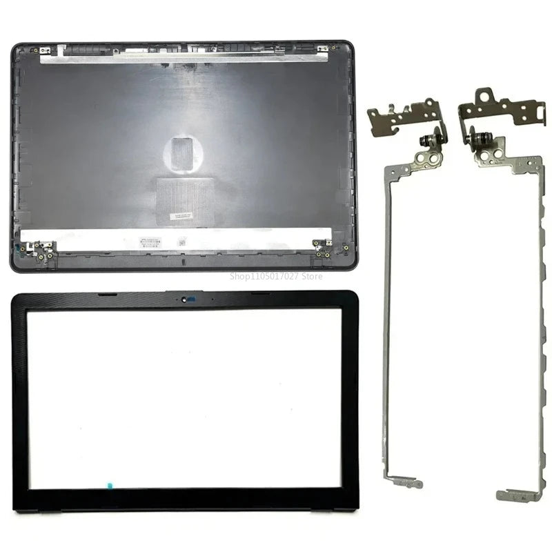 NEW Laptop Case for HP 15-BS 15-BW 15-RA 15-RB 250 255 G6 TPN-C129 LCD Back Cover/Front Bezel/Palmrest/Bottom Case/Hinges Gray