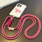 Mobile Phone Lanyard Adjustable Long Crossbody Lanyard Neck Rope Band Shoulder Anti Loss Cell Phone Accessories